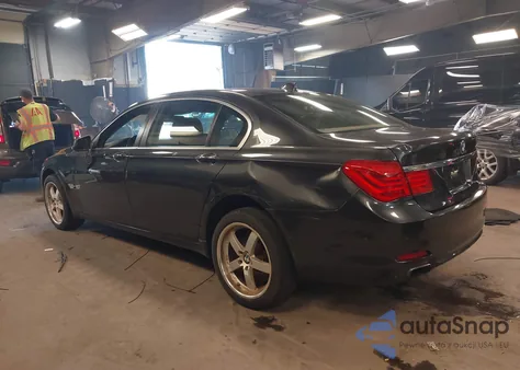 2011 BMW 750Li xDrive из США, поврежденный, VIN WBAKC8C56BC433083